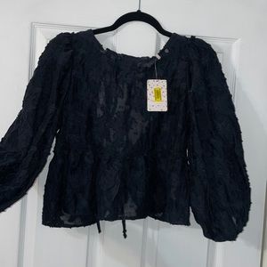 Free People Babydoll Top